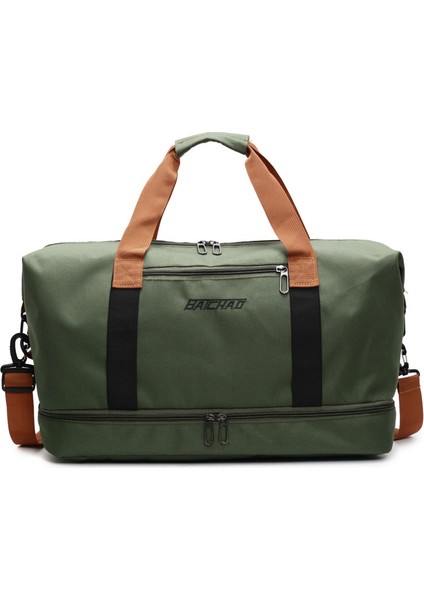 Yeni Yoga Fitness Çantası Kısa Mesafeli Iş Gezisi Büyük Kapasiteli Bagaj Depolama Çantası Su Geçirmez Bağımsız (Yurt Dışından)