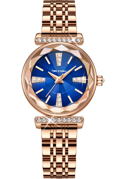 Factory Straight Hair Kadın Saati - Heart Of The Ocean Watch Su Geçirmezdir (Yurt Dışından)