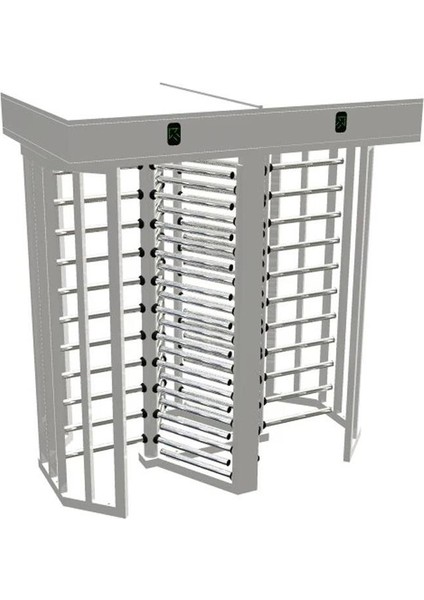 T2500K Double 3 Kollu Boy Turnike Tamamı Galvanizli (350 Kg)