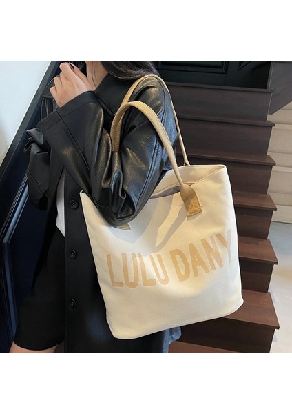 Yeni Büyük Kapasiteli Kanvas Tote Çanta Erkek ve Kadın Öğrenci Seyahat Yoga Çanta Tote Çanta Tek Omuz (Yurt Dışından) modelleri