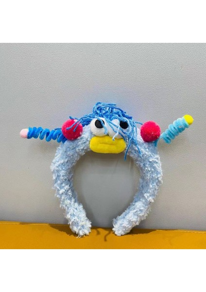 Sevimli Peluş Sevimli Kafa Bandı Saç Aksesuarları Kadın Sonbahar ve Kış Moda Yıkama Yüz Kafa Bandı Kafa Bandı Çizgi Film Başlığı (Yurt Dışından)