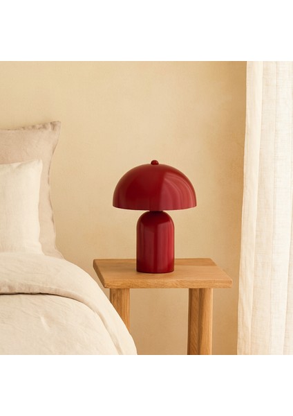 Roma Retro Wine Red Masa Lambası 241881