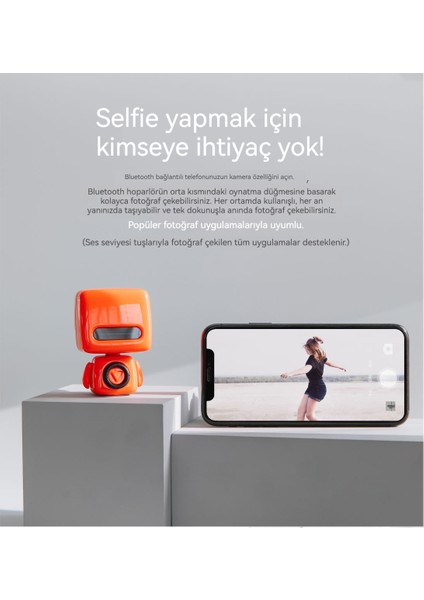 Mini Robot Bluetooth Küçük Hoparlör (Yurt Dışından) modelleri