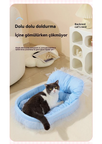 Macaron Dört Mevsim Kullanımlı Dopaminli Kedi-Köpek Yuvası (Yurt Dışından) modelleri