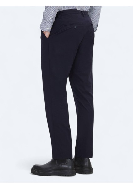 Lacivert Dokuma Jogging Fit Casual Pantolon fırsatları