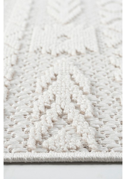 Modern Loop Sisal Halı Tüylenmez Polipropilen Dokuma Taban Koridor Oda Halısı Krem indirimleri