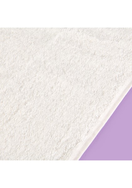 Soft Piene Yüz Havlusu - Ekru / Siyah - 50X90 cm fırsatları