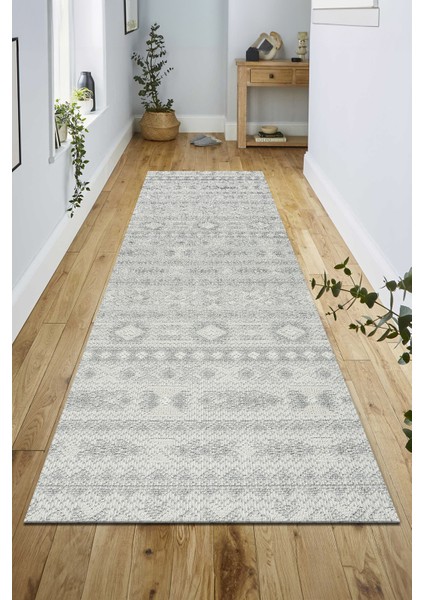 Modern Loop Sisal Halı Tüylenmez Polipropilen Dokuma Taban Koridor Oda Halısı Gri