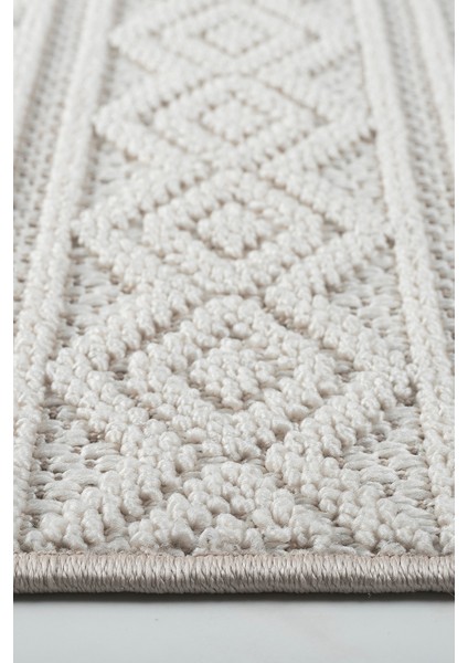 Modern Loop Sisal Halı Tüylenmez Polipropilen Dokuma Taban Modern Koridor Oda Halısı Krem modelleri