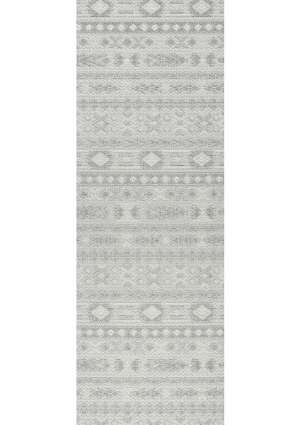 Modern Loop Sisal Halı Tüylenmez Polipropilen Dokuma Taban Koridor Oda Halısı Gri