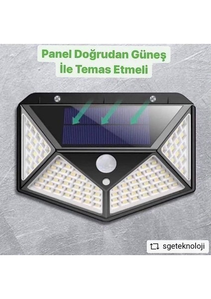 10 Adet Siyah Solar Güneş Enerjili Hareket Sensörlü 4 Taraflı Aydınlatma Lambası fırsatları