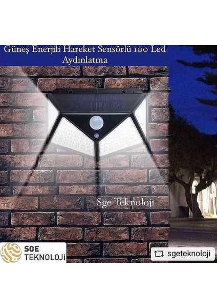 10 Adet Siyah Solar Güneş Enerjili Hareket Sensörlü 4 Taraflı Aydınlatma Lambası indirimleri