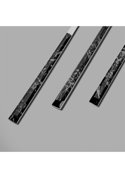 Tulip Siyah 6 Kişilik Mermer Desenli 18 Parça Kutulu Çatal Kaşık Bıçak Takımı fırsatları