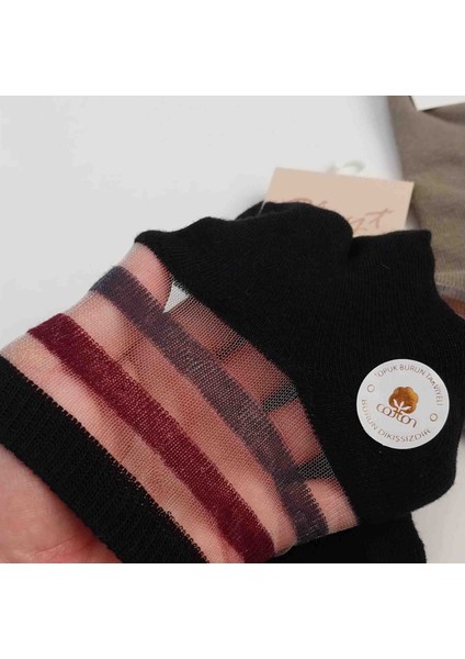 Sloggi Kadın Tül Detaylı Çorap – 4’lü Paket modelleri