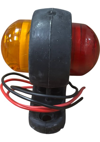 Takoz LED Lamba 12-24V Kırmızı-Sarı 10 Adet Fiyatı fiyatları