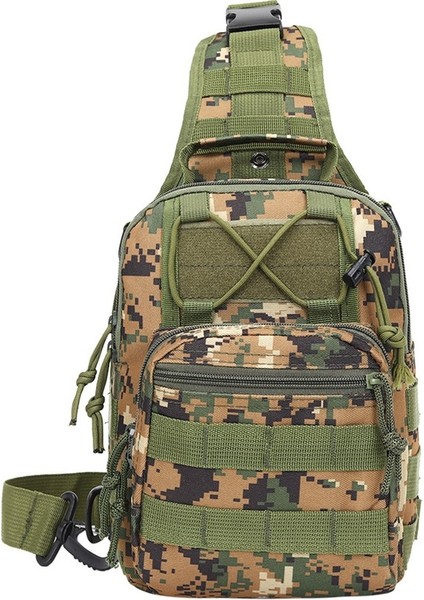 Outdoor Göğüs Paketi: Erkekler Için Taktik Omuz Çantası (Yurt Dışından)