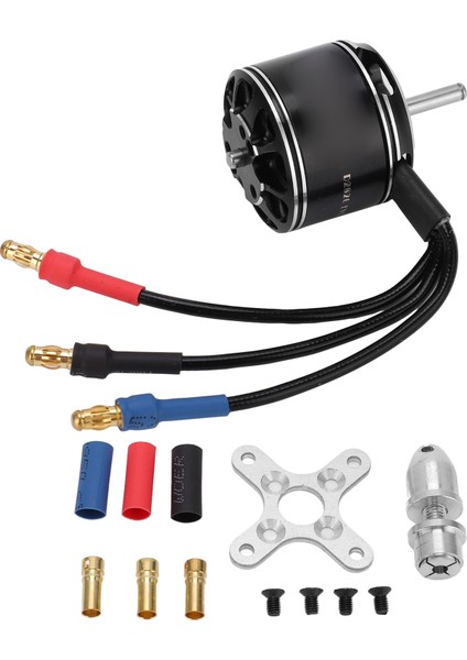 D2826EVO 2826 Rc 3mm Fırçasız Motor Iha Uçak Multikopter Rc Uçak Helikopter Için 1100KV (Yurt Dışından)