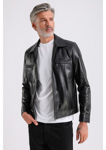 Virgina Erkek Deri Ceket modelleri