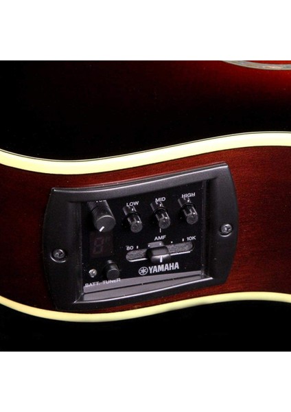 APX600 Thin-Line Cutaway Elektro Akustik Gitar (Old Violin