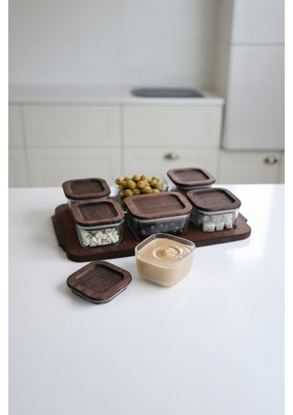 Nero - Enzo - 13 Parça Cam Kahvaltılık Kahvaltı Seti Kahvaltı Takımı fiyatları