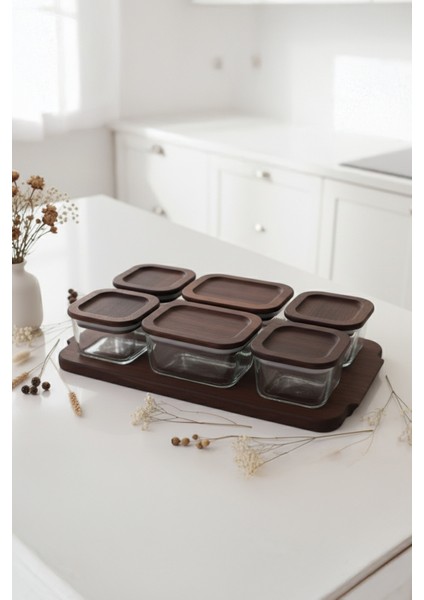 Nero - Enzo - 13 Parça Cam Kahvaltılık Kahvaltı Seti Kahvaltı Takımı fırsatları