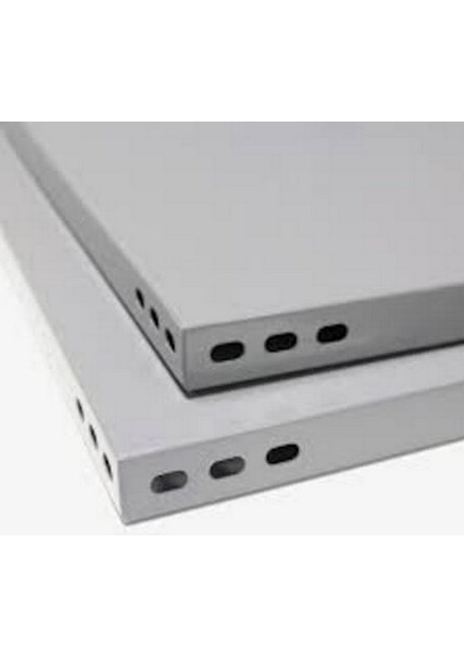 ® 43x75 Galvaniz Çelik Arşiv Rafı Depo Rafı Kiler Rafı Tablası 0,70 Mm Dx51 Kalite