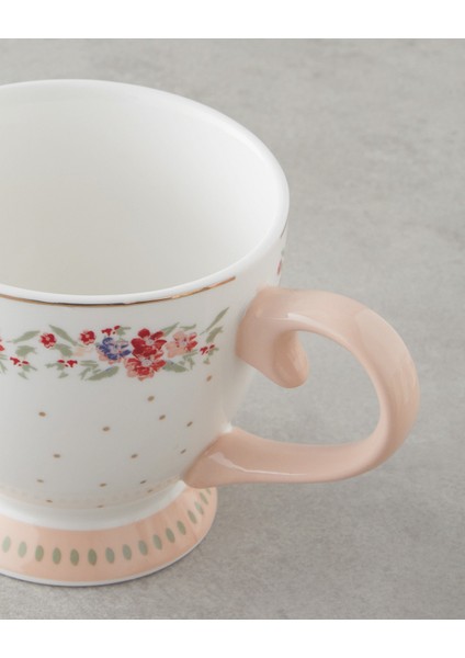 Vespera New Bone China Kupa 460 ml Renkli