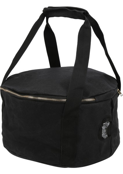 Kamp Tencere Saklama Çantası Seyahat Taşınabilir Toz Geçirmez Dökme Demir Tava Ocak Taşıma Çantası Pikniksiyah (Yurt Dışından) fırsatları