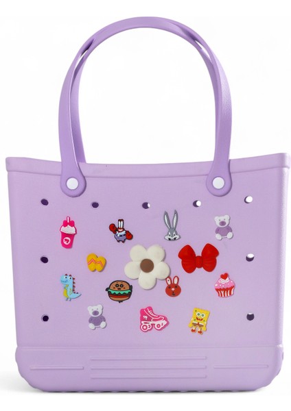 Rahat Taşınabilir Eva Omuz Çantası – Charm Detaylı fiyatları