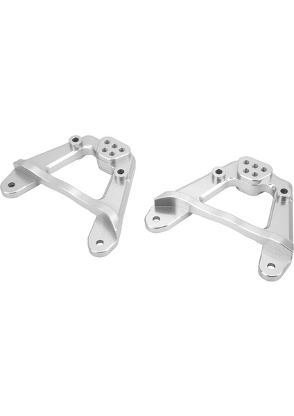 Rc Arka Şok Braketi Yedek Ayarlanabilir Alüminyum Alaşımlı Arka Şok Kulesi Eksenel 1/6 SCX6SILVER (Yurt Dışından) modelleri