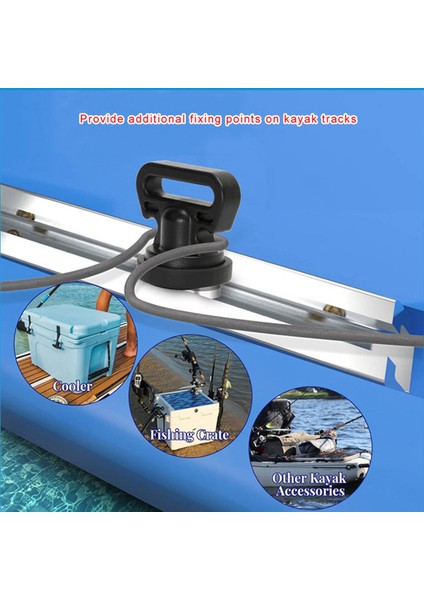4 Adet Kayık Parça Montaj Dikey Kravat Aşağı Sabitlemek Için Soğutucu Balıkçılık Sandık ve Diğer Kayık Aksesuarları (Yurt Dışından) fırsatları
