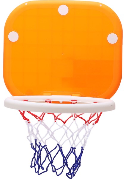 Kapalı Basketbol Potası Seti Katlanabilir Duvara Monte Vantuz Sabitleme Mini Basketbol Panyası Net Yürümeye Başlayan Kapı Turuncu (Yurt Dışından) fırsatları