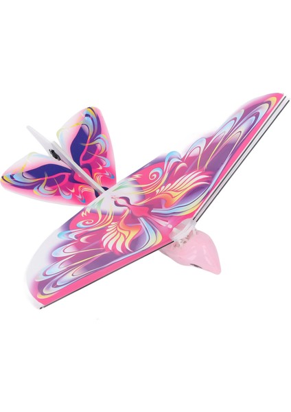Uçan Rc Kuş Oyuncak 2.4 Ghz USB Şarj LED Biyonik Çırparak Kanatları Kuş Kapalı Açık Pembe (Yurt Dışından) fiyatları