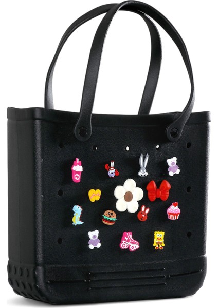 Rahat Taşınabilir Eva Omuz Çantası – Charm Detaylı modelleri