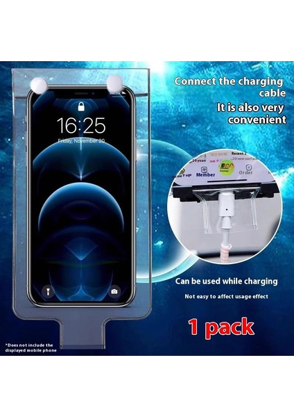 Su Geçirmez Cep Telefonu Tutucu Elektrikli Araç Motosiklet Bisiklet Navigasyon Cep Telefonu Tutucu (Yurt Dışından)