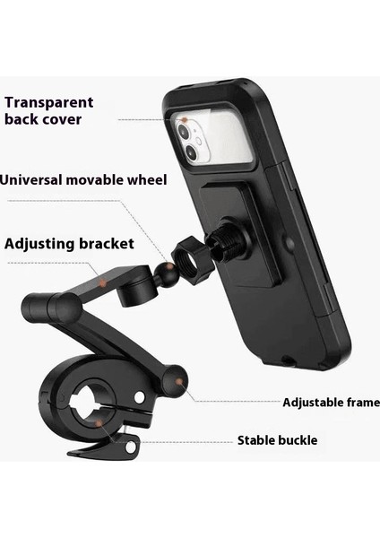 Su Geçirmez Cep Telefonu Tutucu Elektrikli Araç Motosiklet Bisiklet Navigasyon Cep Telefonu Tutucu (Yurt Dışından) modelleri