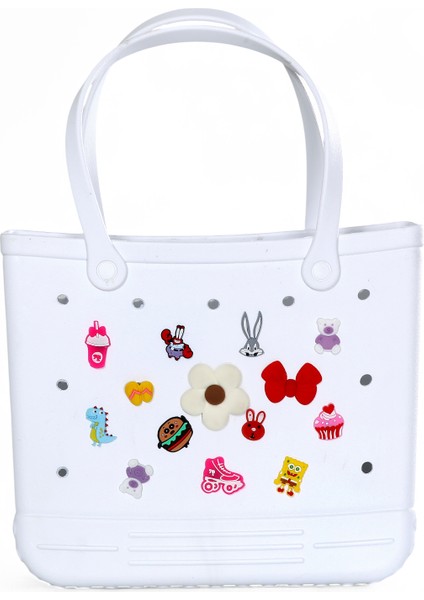 Rahat Taşınabilir Eva Omuz Çantası – Charm Detaylı fiyatları