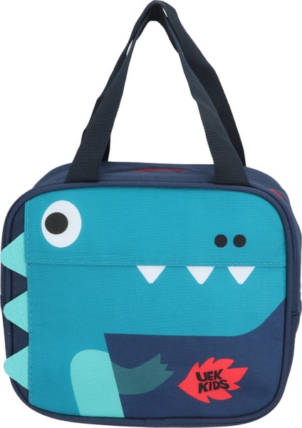 Çocuk Yemek Çantası Kalın Saplı Oxford Kumaş Solmaz Sevimli Taşınabilir Çocuk Beslenme Çantası Çocuklar Için Erkek ve Kız Dinozor (Yurt Dışından)