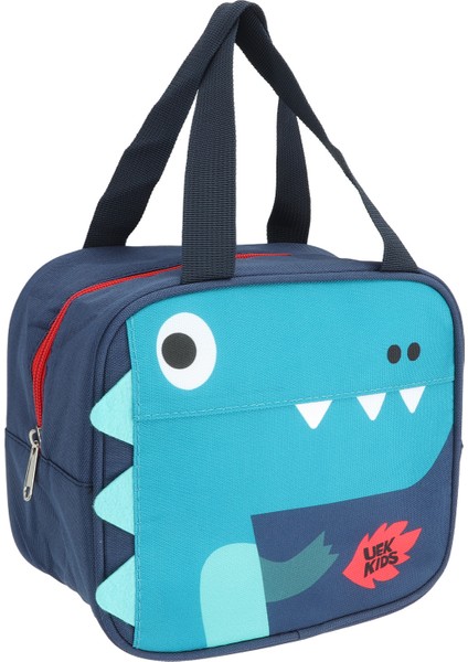 Çocuk Yemek Çantası Kalın Saplı Oxford Kumaş Solmaz Sevimli Taşınabilir Çocuk Beslenme Çantası Çocuklar Için Erkek ve Kız Dinozor (Yurt Dışından) modelleri