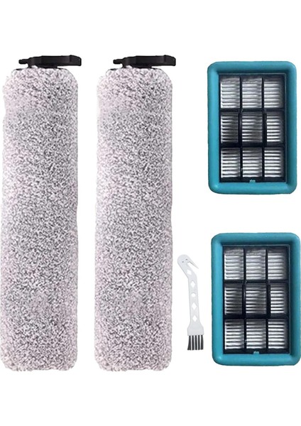 Bissell Crosswave HF2/3845N/3831 Zemin Yatırçlı Fırça Filtreleri Için Vakum Temizleme Fırça Rulo Filtresi Yedek Parçaları (Yurt Dışından)