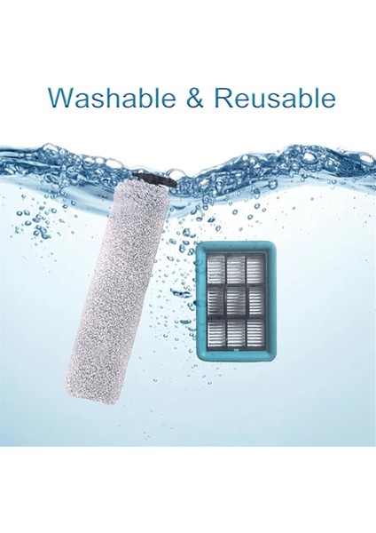 Bissell Crosswave HF2/3845N/3831 Zemin Yatırçlı Fırça Filtreleri Için Vakum Temizleme Fırça Rulo Filtresi Yedek Parçaları (Yurt Dışından) fiyatları