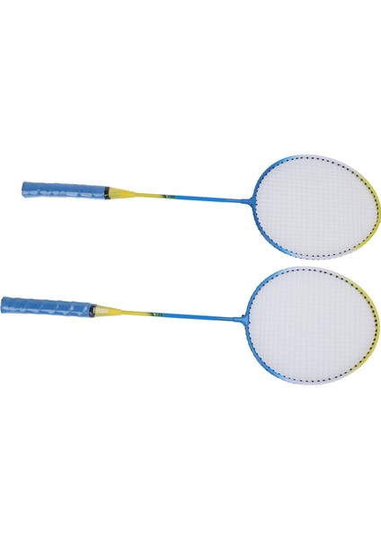 1 Çift Badminton Raketi Seti 3 Naylon Raketle 2 Oyuncu Badminton Seti Taşıma Çantası ile Spor Eğitimi Için Eğlence Mavi (Yurt Dışından) modelleri