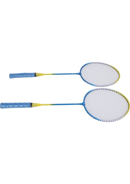 1 Çift Badminton Raketi Seti 3 Naylon Raketle 2 Oyuncu Badminton Seti Taşıma Çantası ile Spor Eğitimi Için Eğlence Mavi (Yurt Dışından) fırsatları