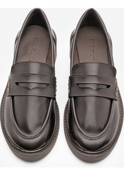 Kadın Loafer Günlük Klasik Ayakkabı Casual Makosen Fonle