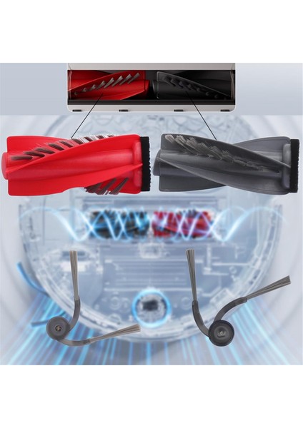 Roborock Qrevo Curv Için Robot Vakum Süpürge Yedek Parçalar Ana Yan Fırça Hepa Filtreler Mop Bez Toz Torbaları (Yurt Dışından) fırsatları