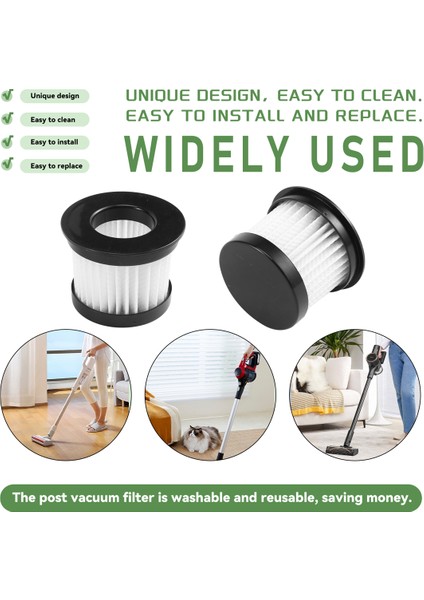 Deerma Için Hepa Filtresi CM800 Toz Alı Vacum Seveer CM300S CM900 CM400 CM500 CM810 Yedek Filtre (Yurt Dışından) indirimleri