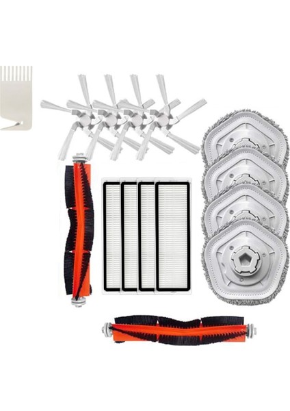 Xiaomi Dreame Bot W10 W10 Pro Hepa Filtre Ana Fırça Mop Bezi Yan Fırça Vakum Parçaları (Yurt Dışından) indirimleri