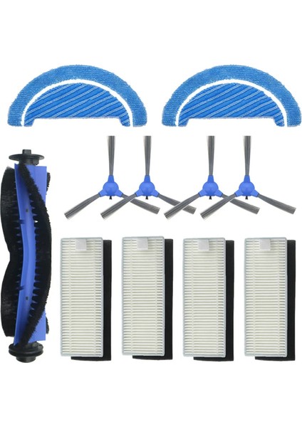 Ana Fırça Yan Fırça Hepa Filtre Mop Cecotec Conga Için Yedek 1790 Ultra Robotik Elektrikli Süpürge Yedek Parçaları (Yurt Dışından)