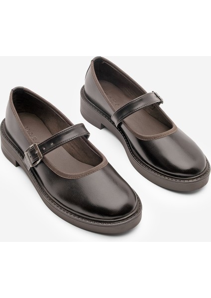 Kadın Loafer Bantlı Günlük Ayakkabı Norgi Kahve indirimleri