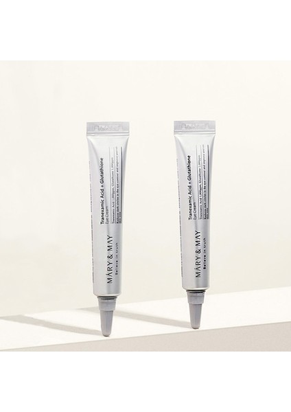 Tranexamic Acid+Glutathion Koyu Halka Karşıtı Göz Çevresi Kremi 2'li Özel Set (12GX2) fiyatları